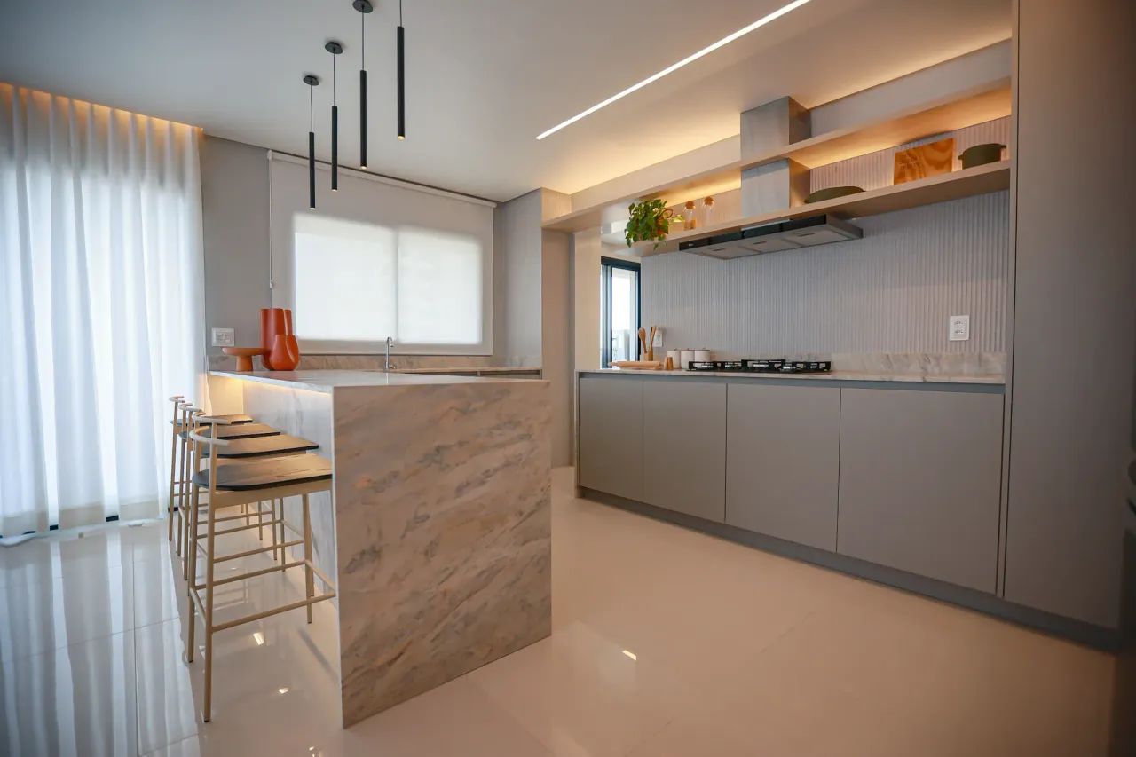 Apartamento para venda com 116 metros quadrados com 3 quartos em Setor Marista - Goiânia - - Foto 4