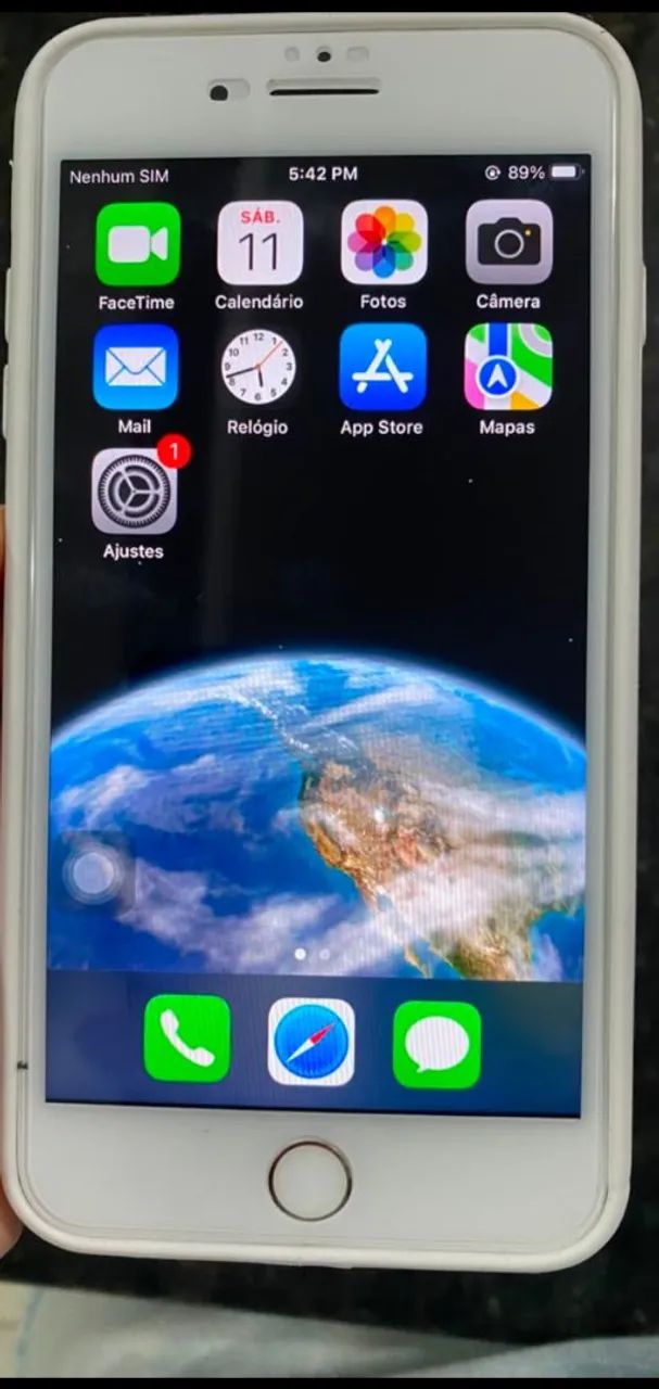 iPhone 8 Plus 256GB branco  - Foto 3