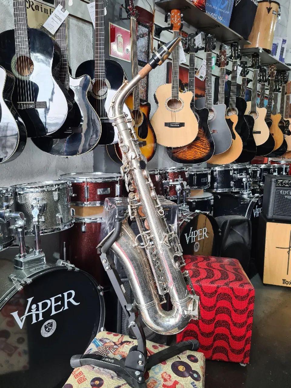 Saxofone Alto Weril Master 1993 - Foto 2