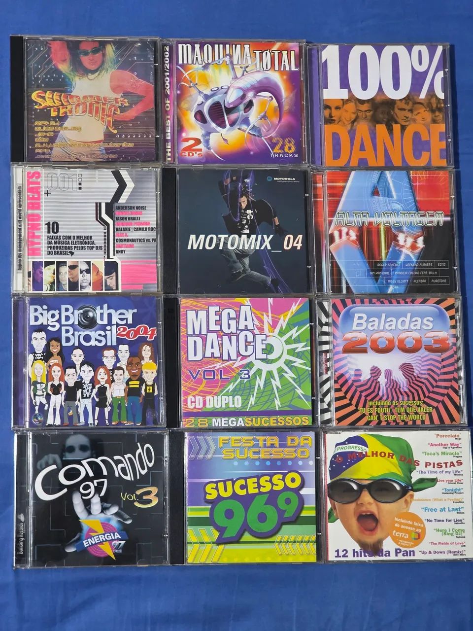 Coleção CDs Dance Music Anos 2000 (Jovem Pan e Outros) - CDs, DVDs