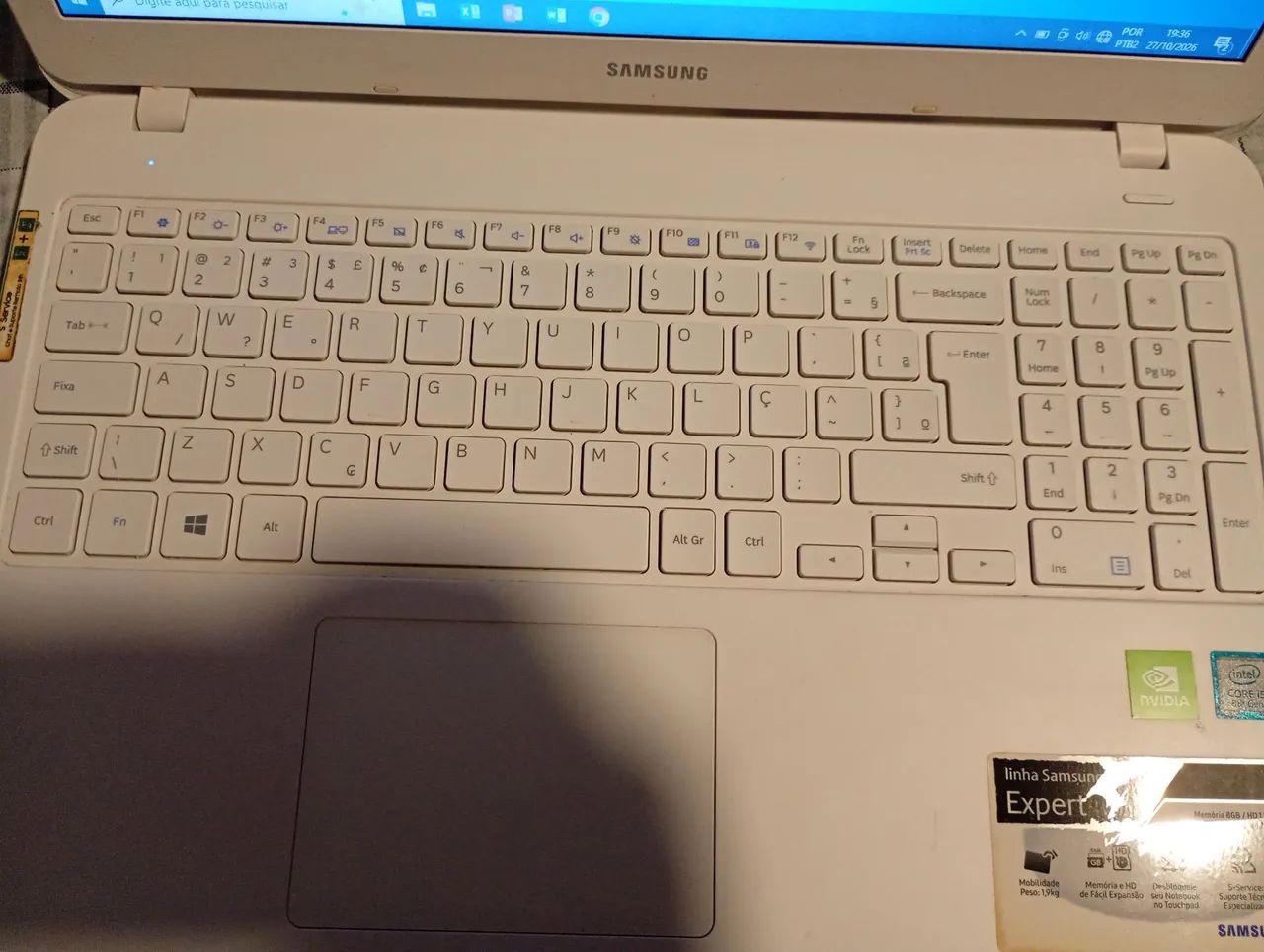 Notebook Samsung (usado) i5 8° geração - Formatado - Foto 4
