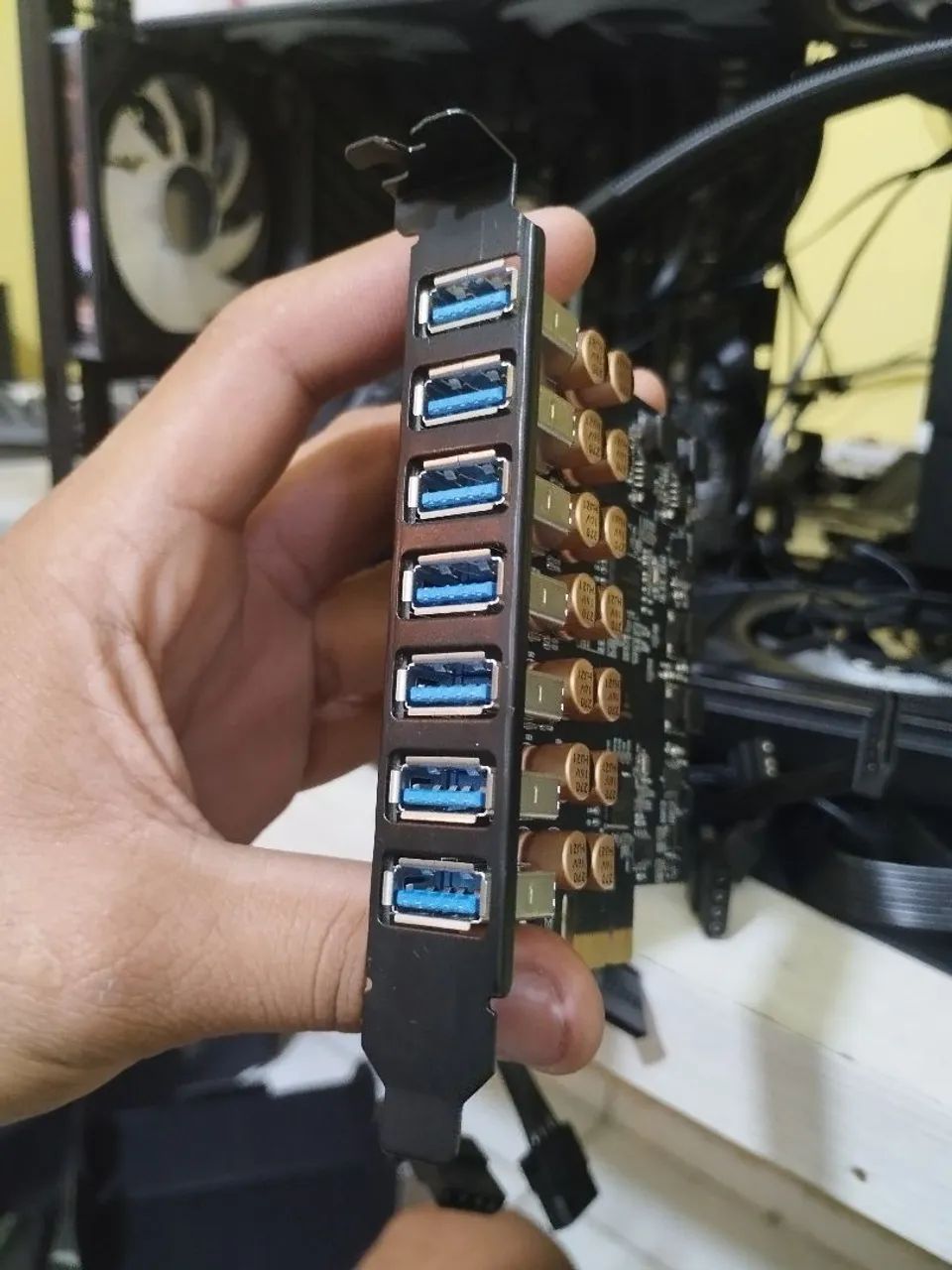 Hub USB PCI express 7 portas  - Foto 2