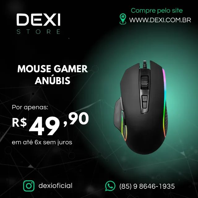 MOUSE GAMER ANÚBIS