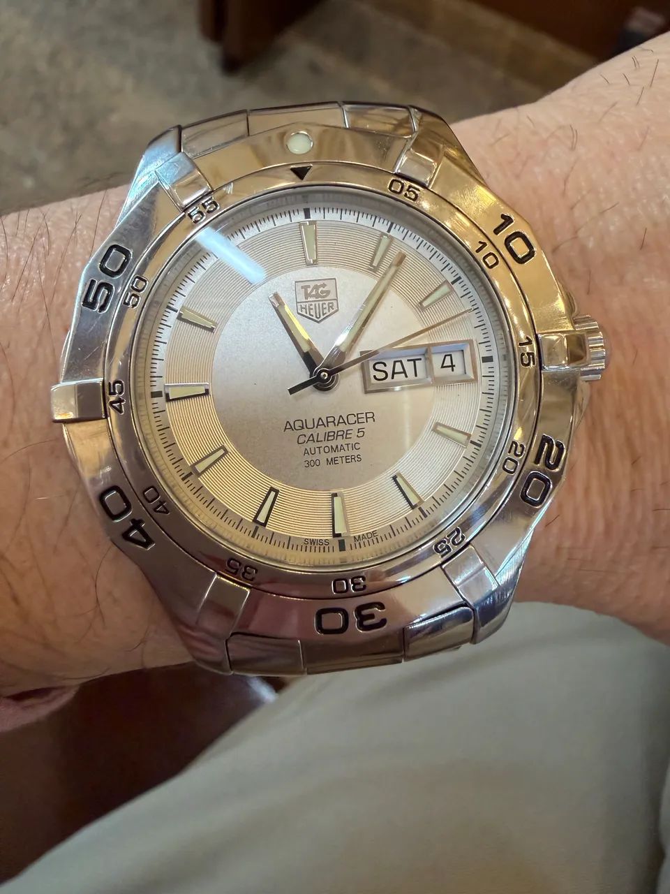 Relógio TAG Aquaracer Automático Fullset - Foto 4