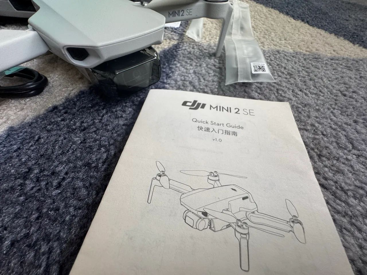 Drone DJI Mini 2 SE (Cartão 256Gb, controle, Case) - Foto 2