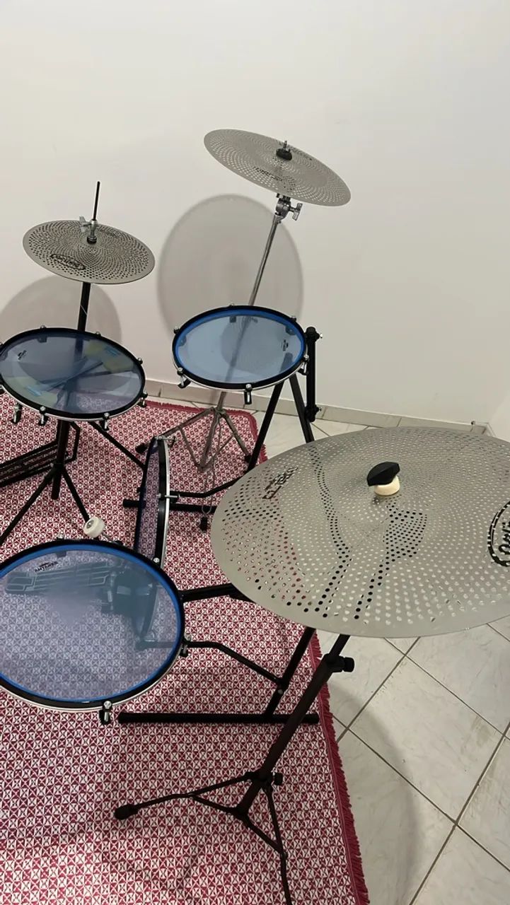 Bateria acústica  - Foto 3