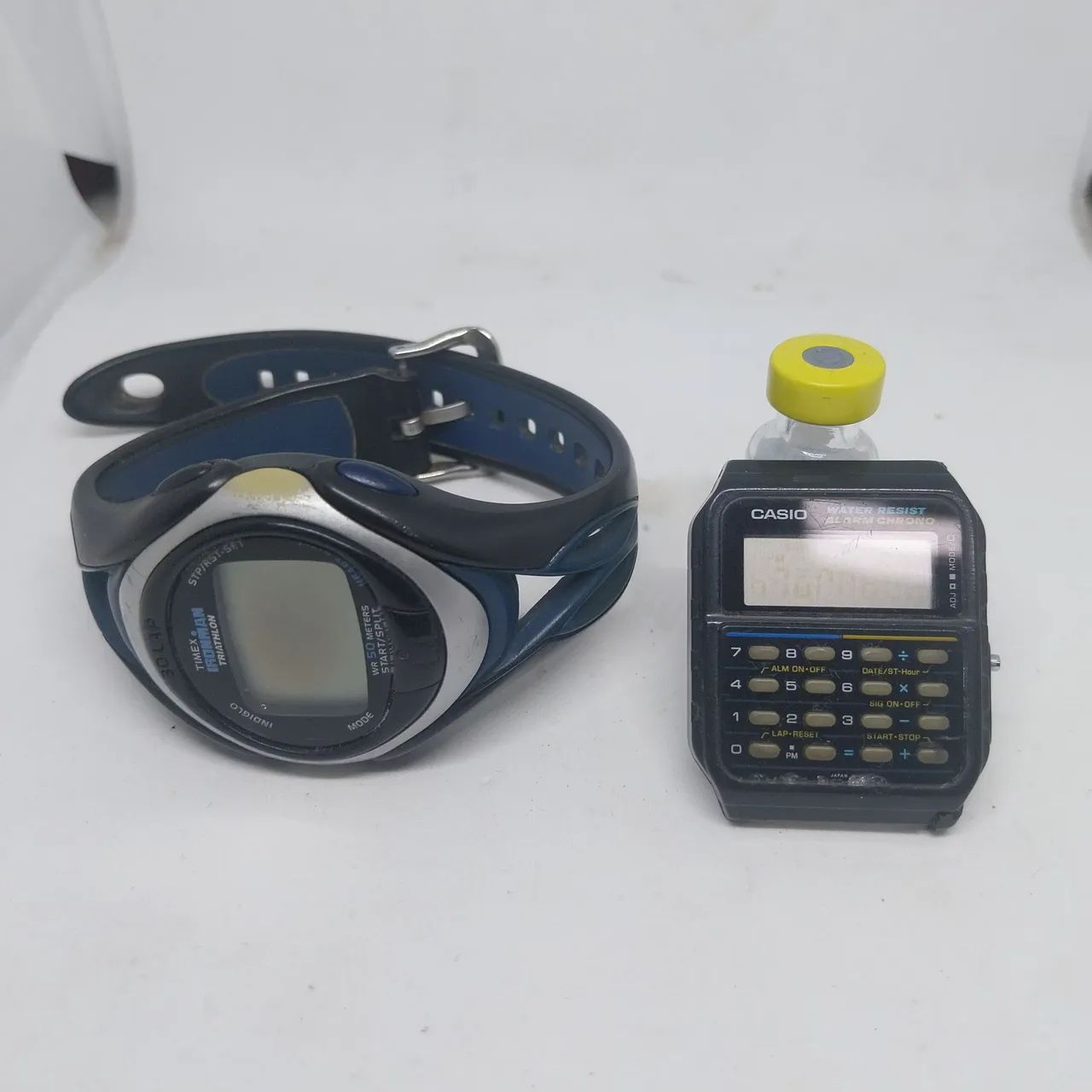 Relógio digital Casio calculadora e Timex Iron man no estado - Foto 2