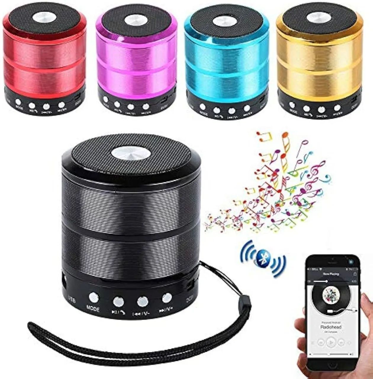 Caixinha Bluetooth 5w Faço Entrega 