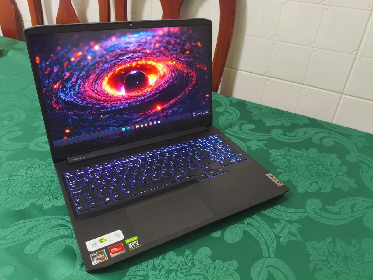Notebook Gamer Ryzen 7, RTX 3060, 16 ram - Notebooks - Santa