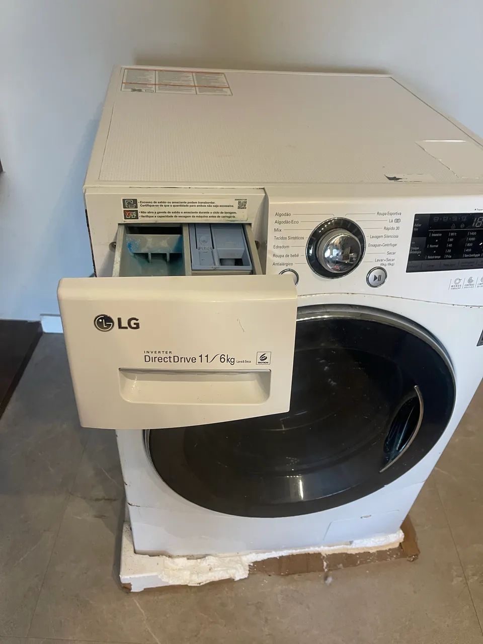Máquina lava e seca LG