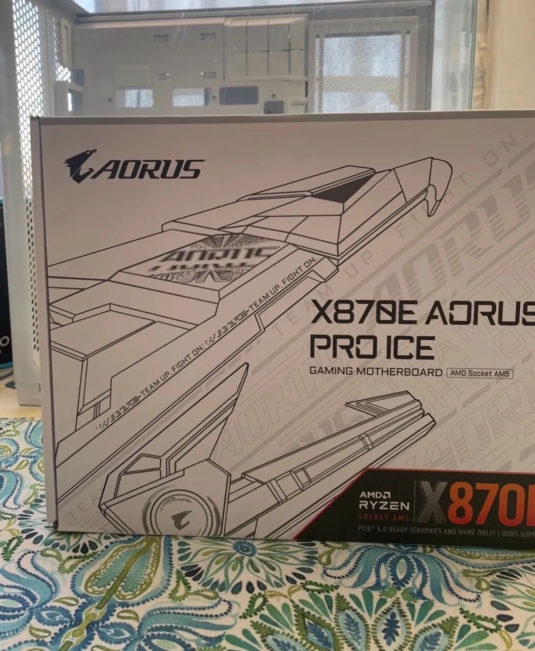 Placa Mãe Aorus X870E PRO ICE AM5
