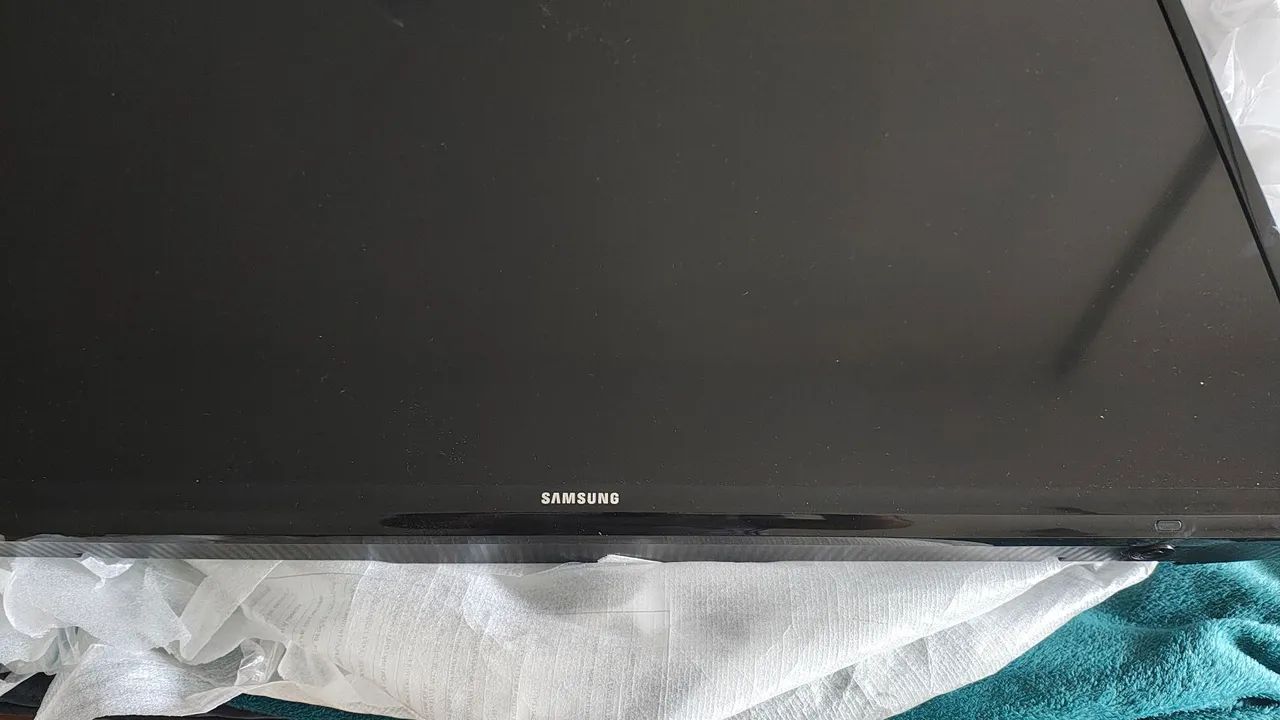 Tv Samsung 39 polegadas com Defeito Display Queimado - Foto 2