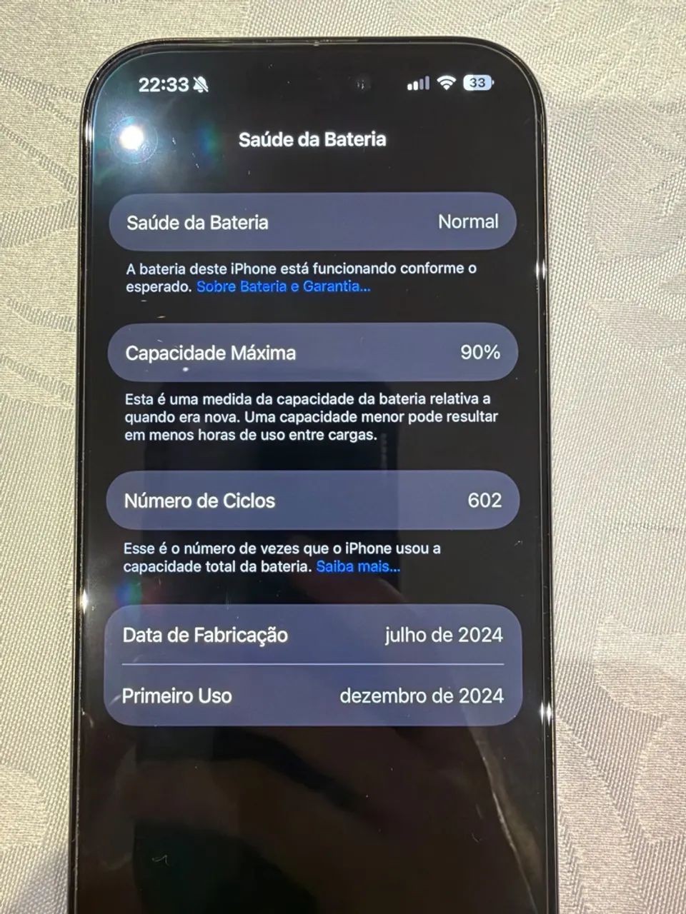 Iphone 16 Pro 256GB - Black Titanium - Foto 2
