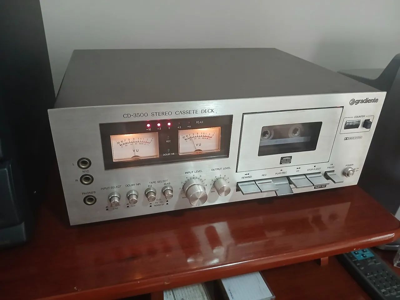 Tape Deck GRADIENTE  MODELO 3500