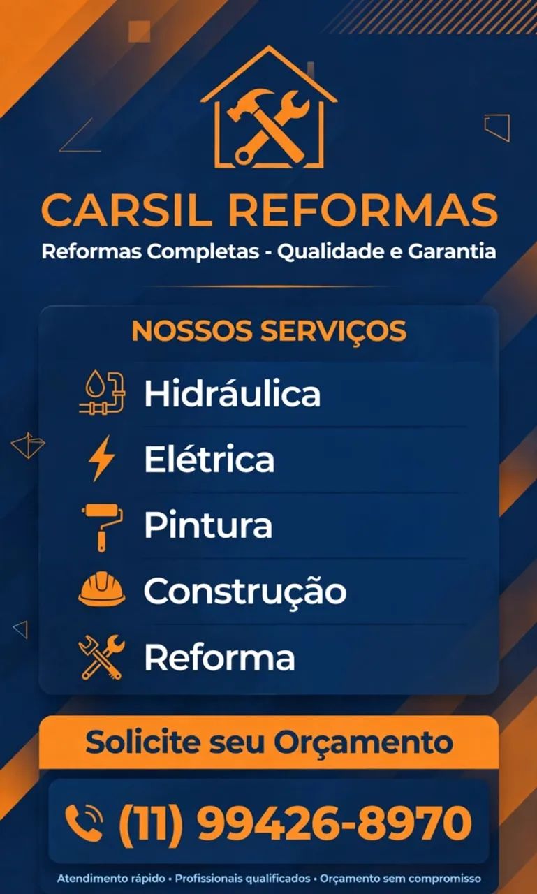 Empresa de construção civil e reformas 