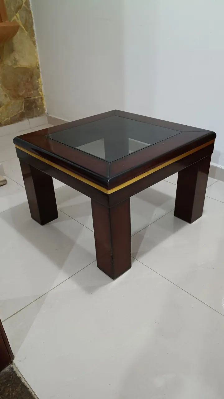 Mesa de centro em madeira - Foto 2