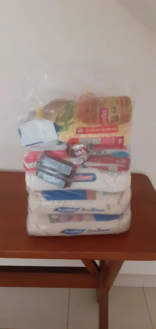 Cesta básica.  150,00
