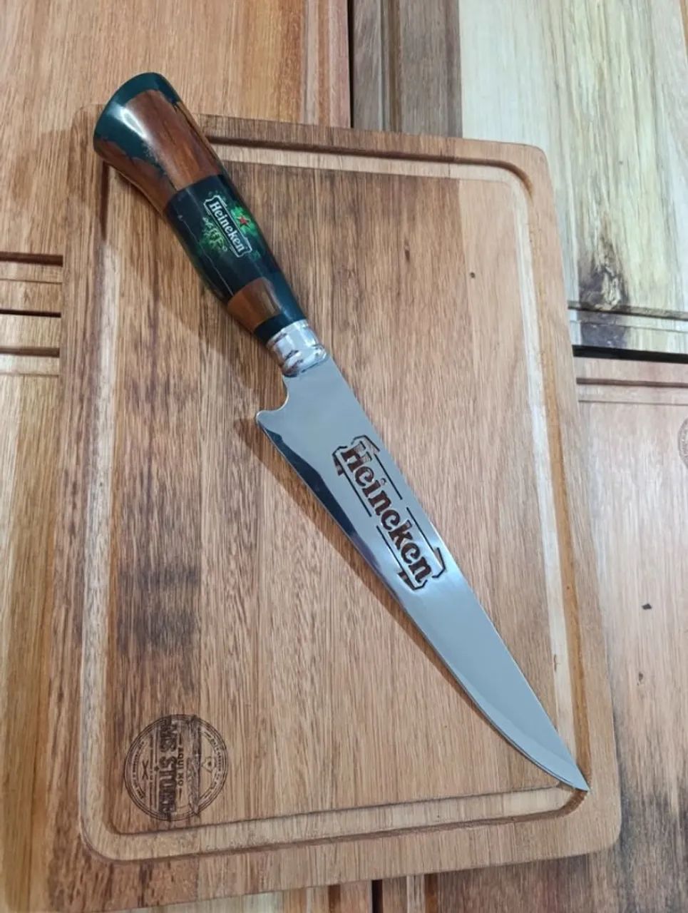 Faca Aço Inox 9" - Foto 4
