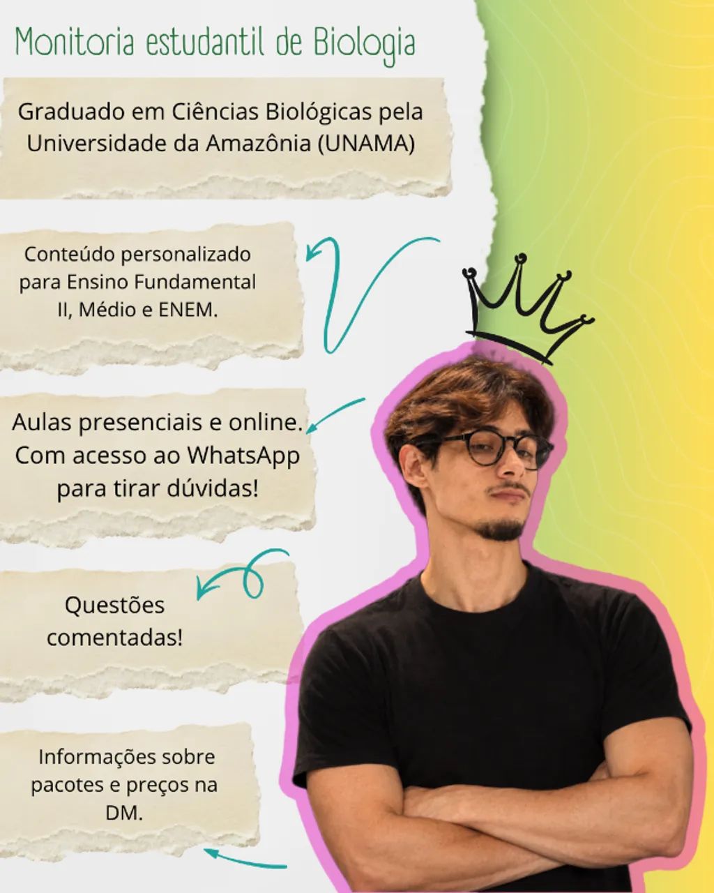Aulas de monitoria