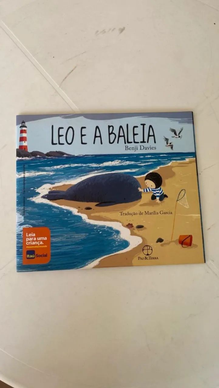 Livro - Léo e a Baleia