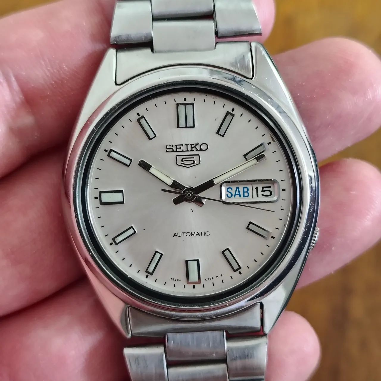 Relogio Seiko 5 Classico 7s26-3040 - Foto 2