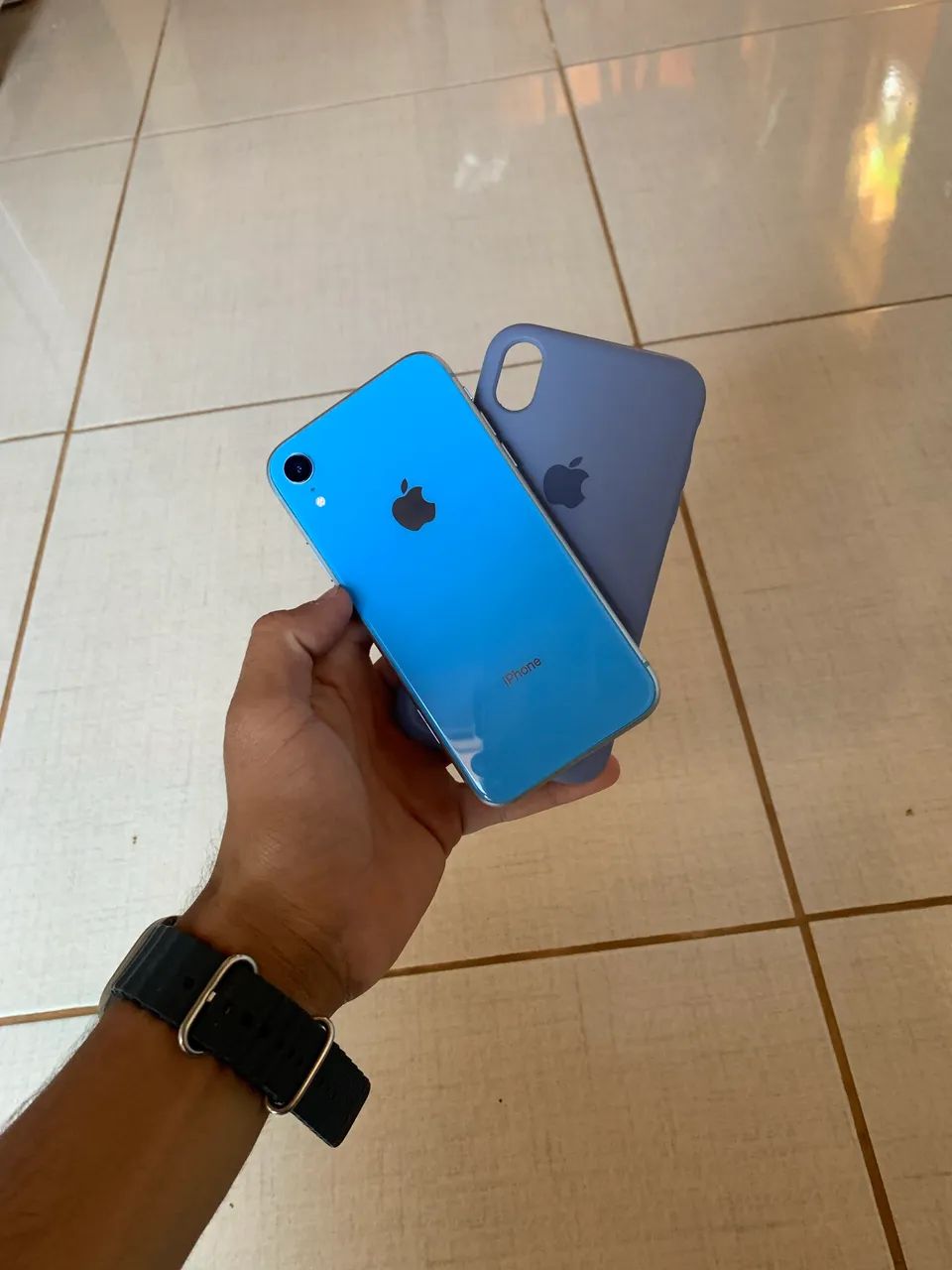 iPhone XR 64gb azul - Foto 4