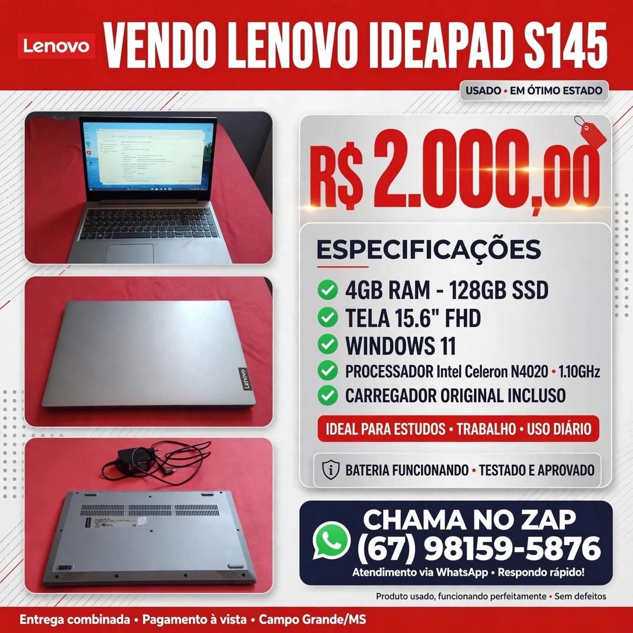 Vendo Netbook 