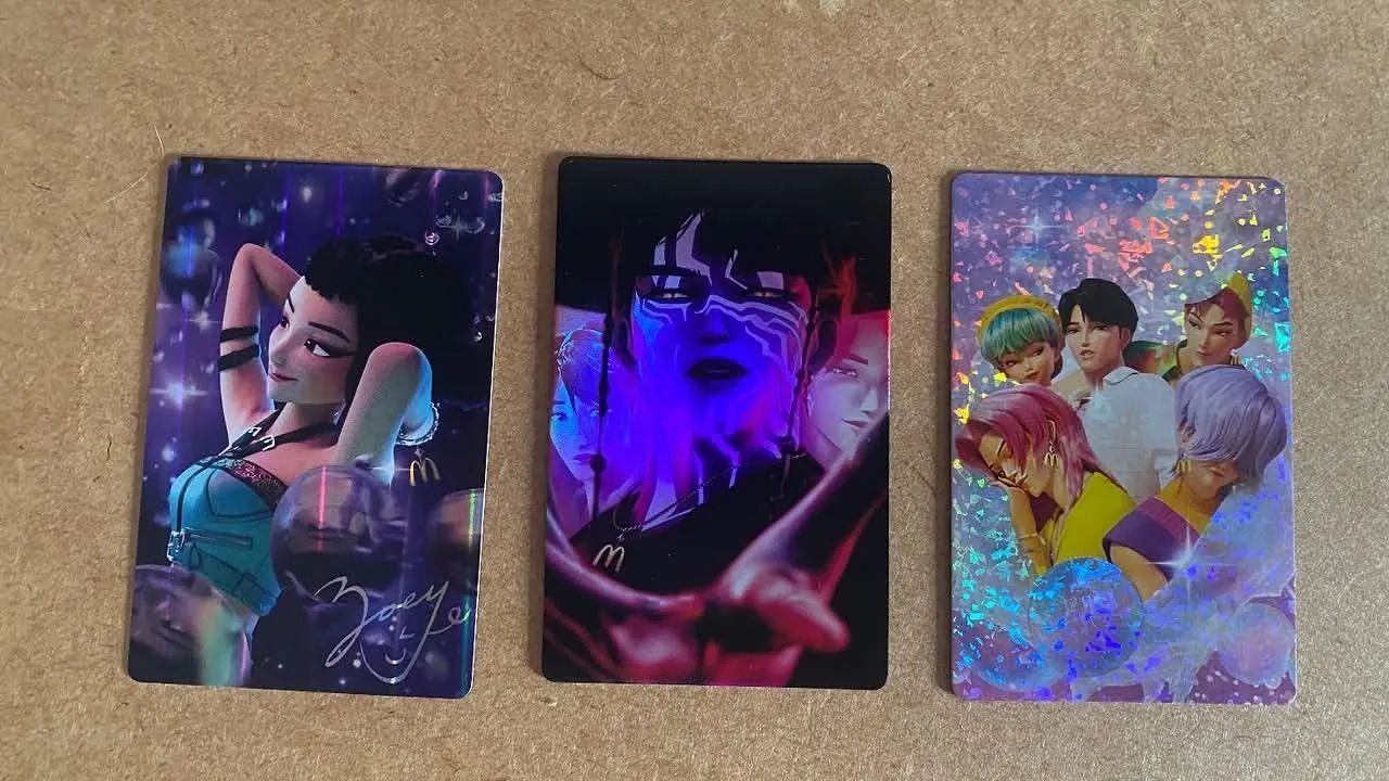 Guerreiras do kpop photocard 