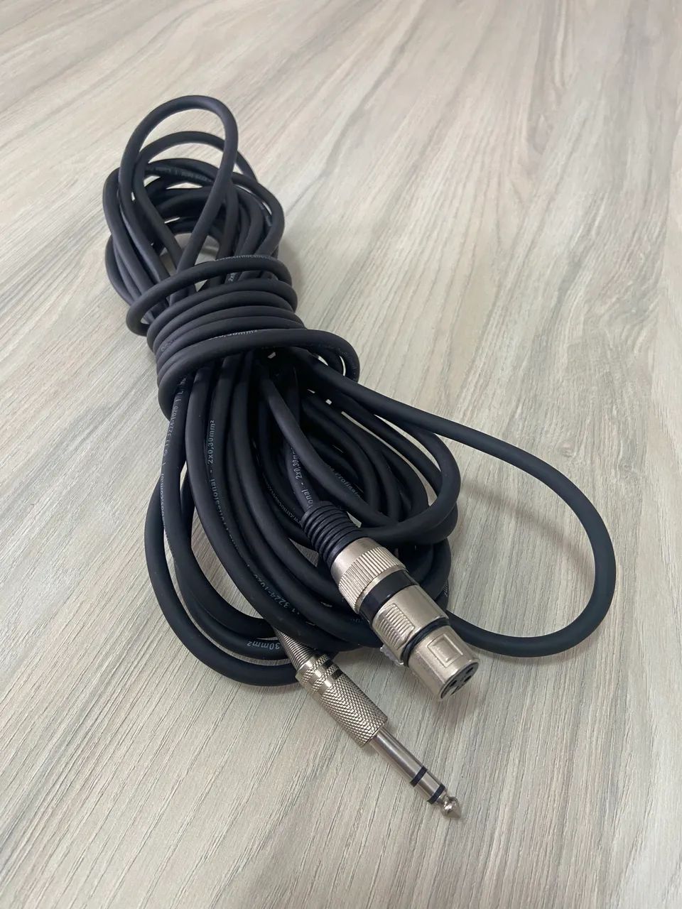 Cabo microfone XLR 10m - Foto 4