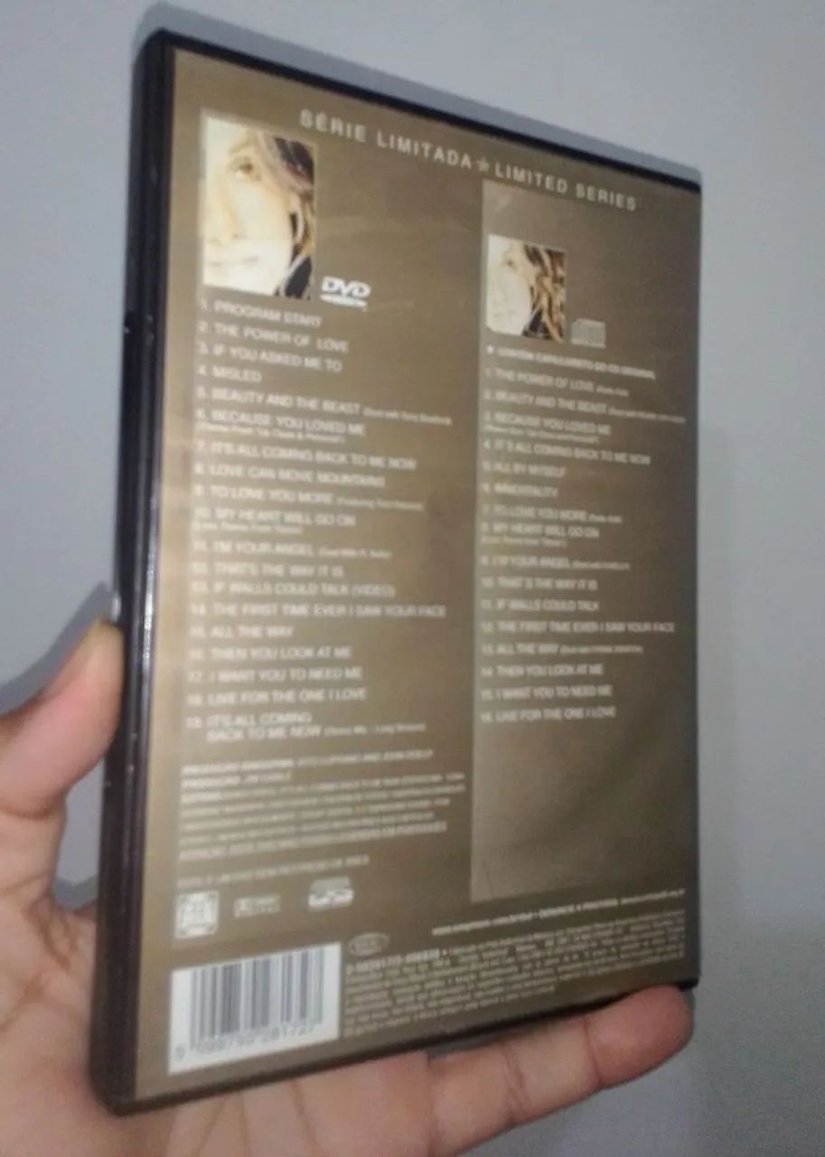 Cd + Dvd Celine Dion Novíssimos!!  - Foto 2