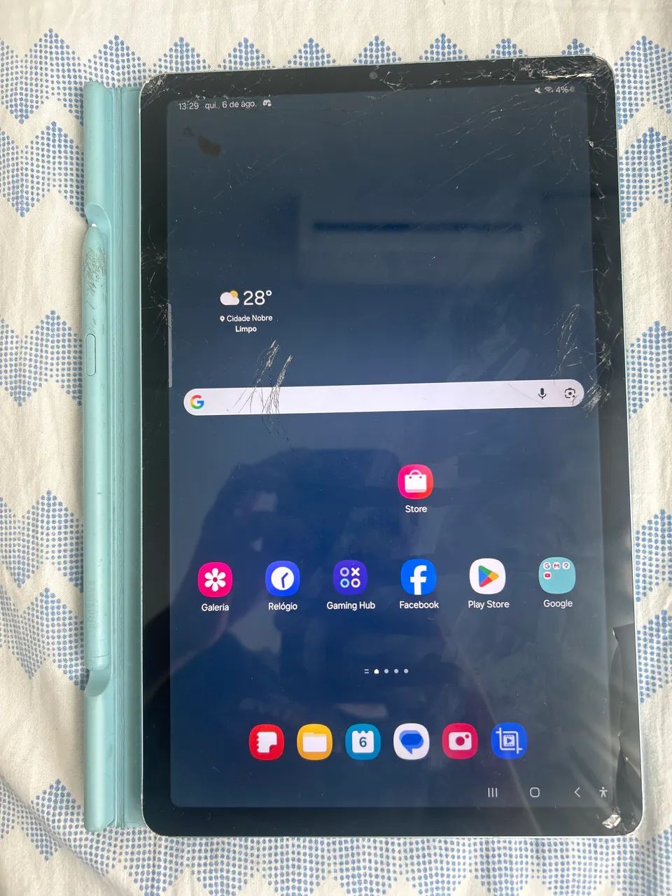 Tab s6 Lite 64gb Ótimo para estudos