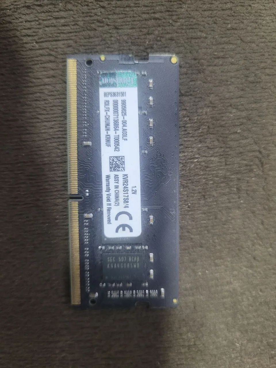 Memória ddr4 4gb notebook  - Foto 2