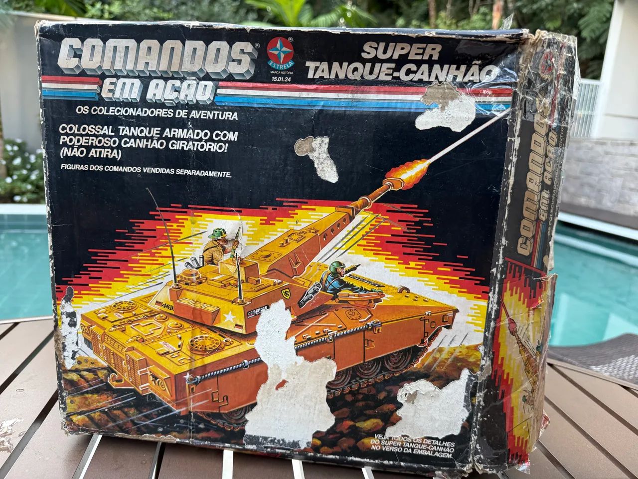 Comandos em Ação Estrela Super Tanque Canhão - Foto 3