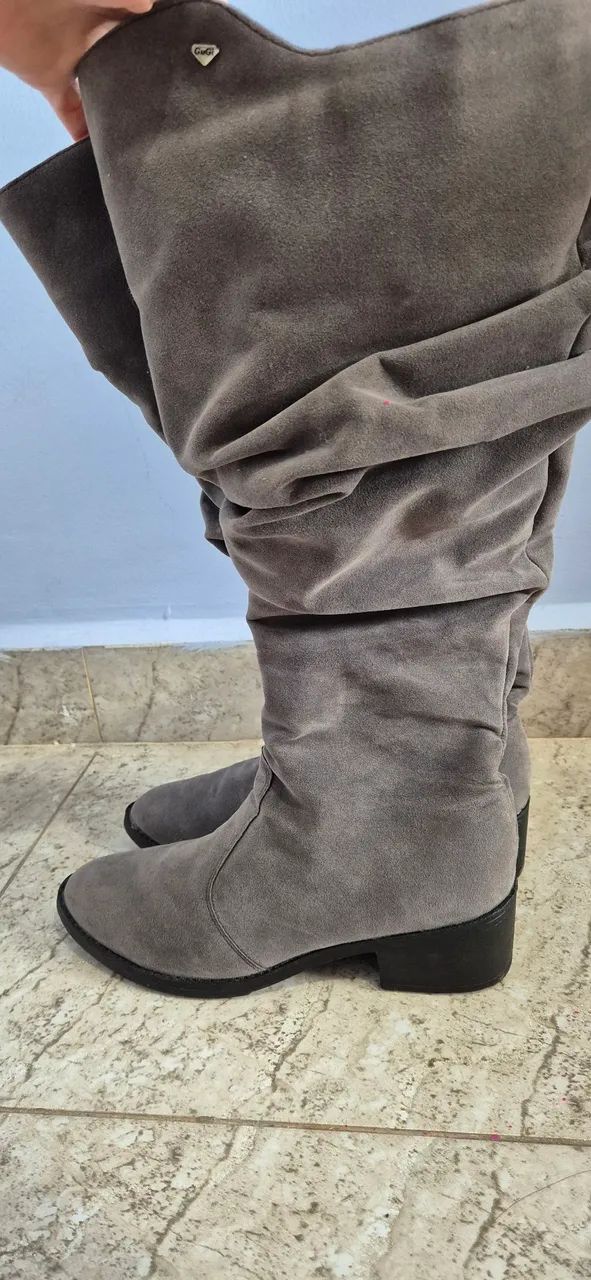 Bota cinza 39 - Foto 3
