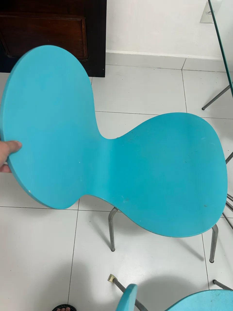 VENDO CONJUNTO DE MESA DE JANTAR + 8 CADEIRAS - Foto 3