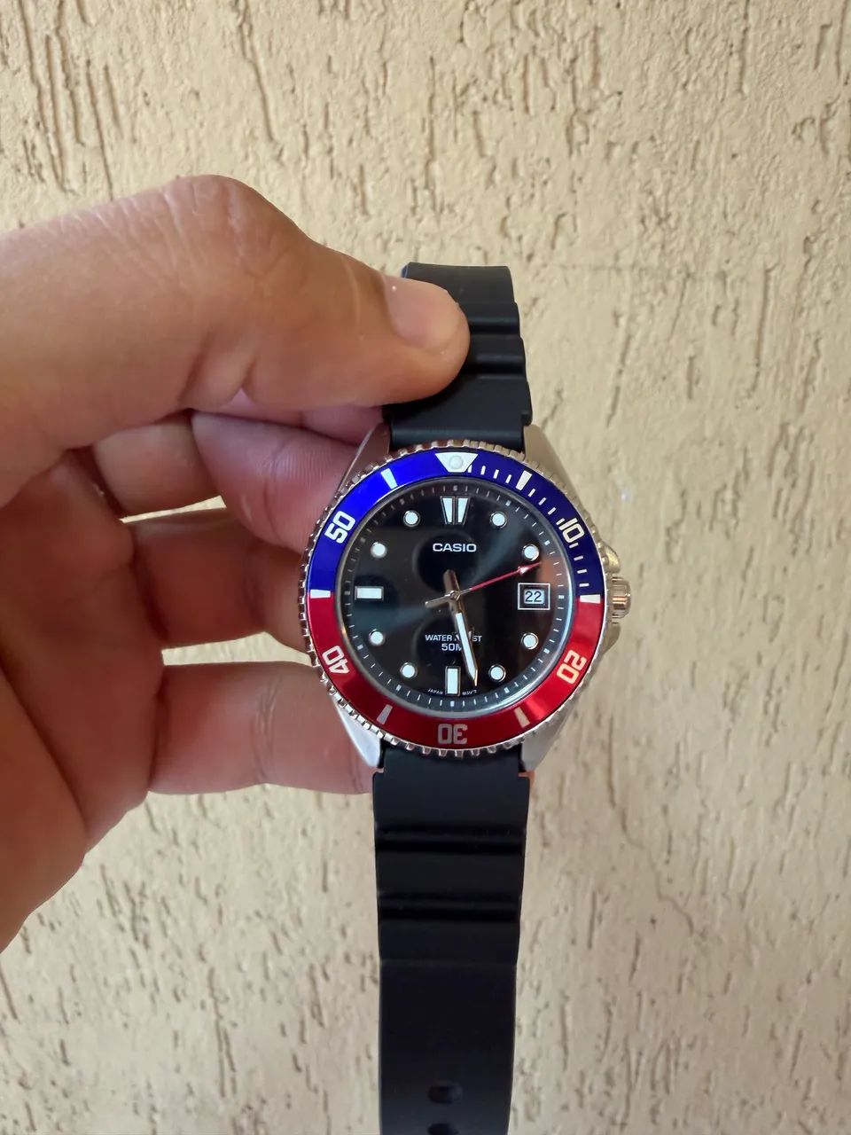 Casio Duro MDV-10 Pepsi 38mm - Módulo 2784 - 50M - Foto 4