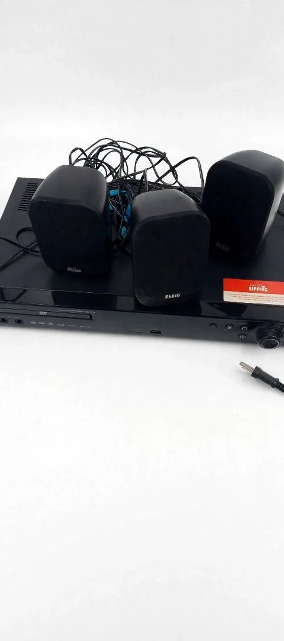 Homer theater Philco com 3 caixas