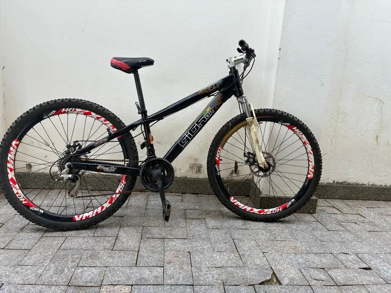 Bicicleta GIOS FRX preta  - Foto 3