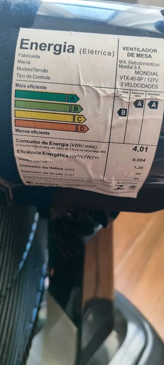 Ventilador mondial  - Foto 3