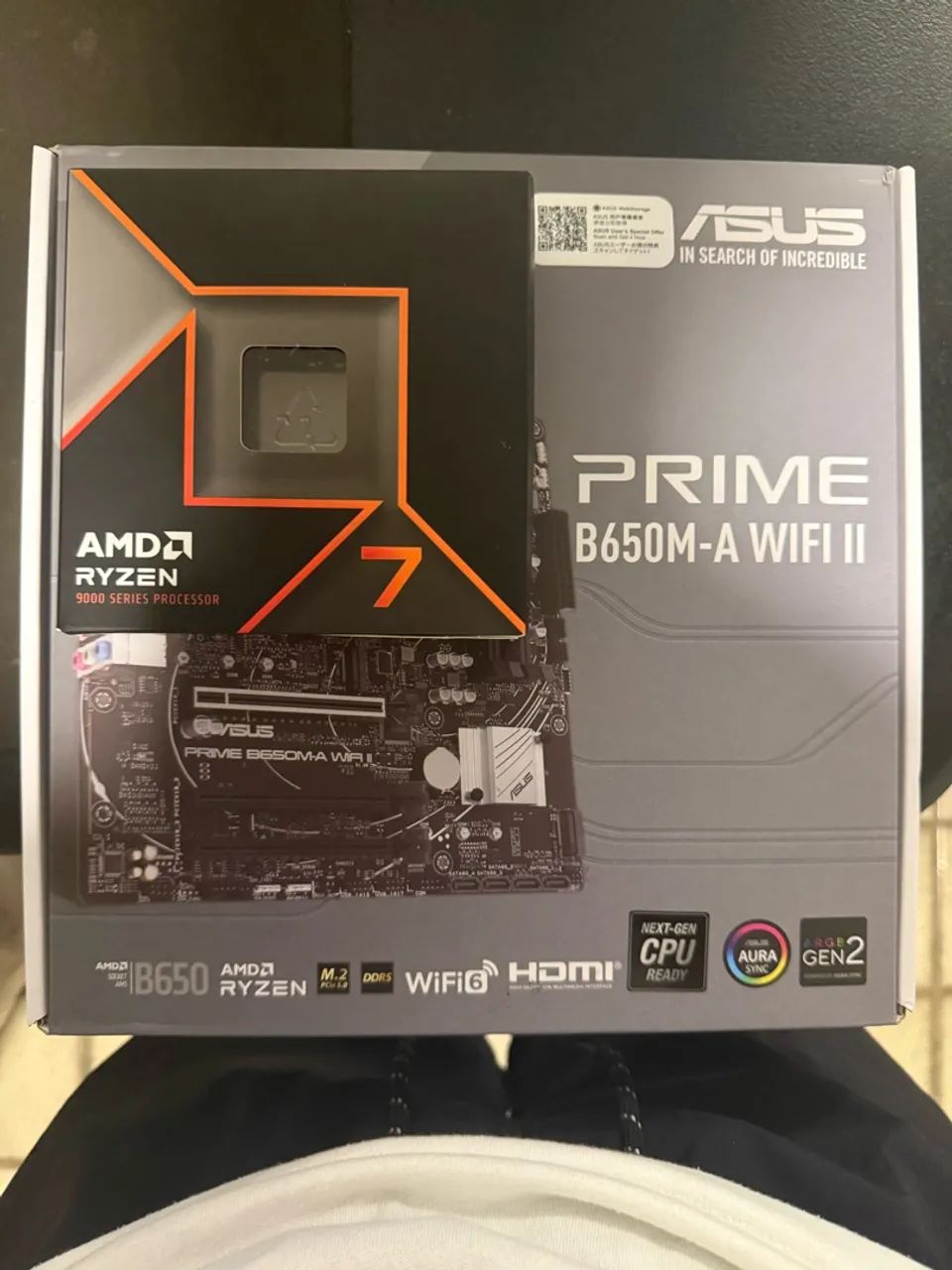 Ryzen 7 9700x, b650M-A Wi-Fi 2