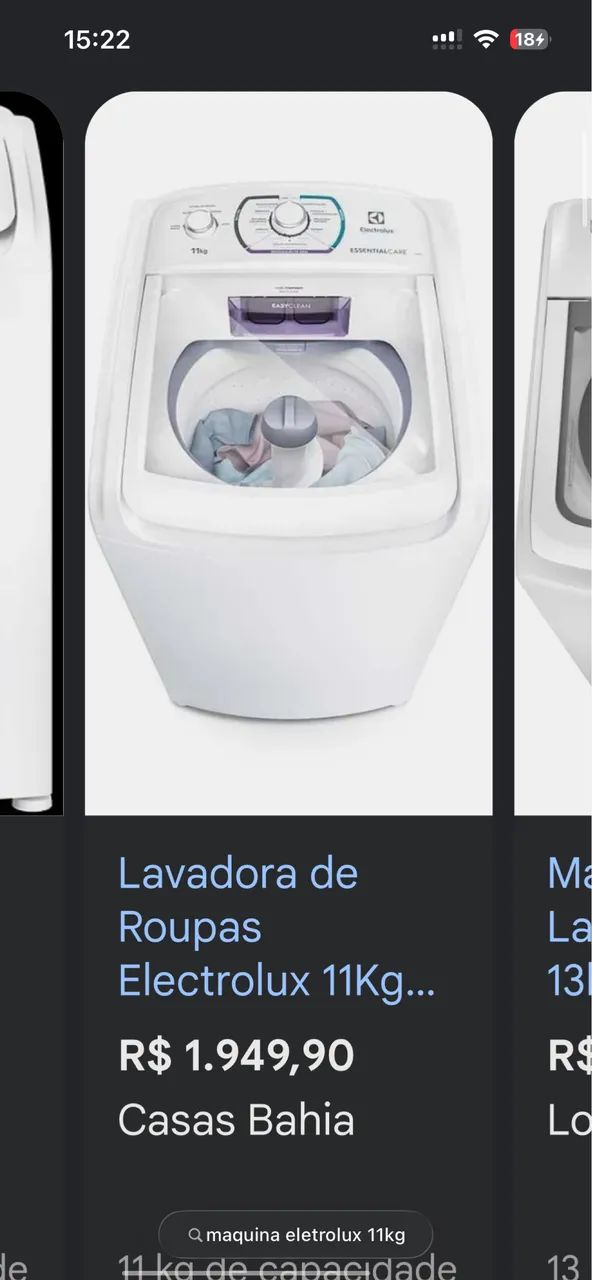 Máquina de lavar eletrolux - Foto 2