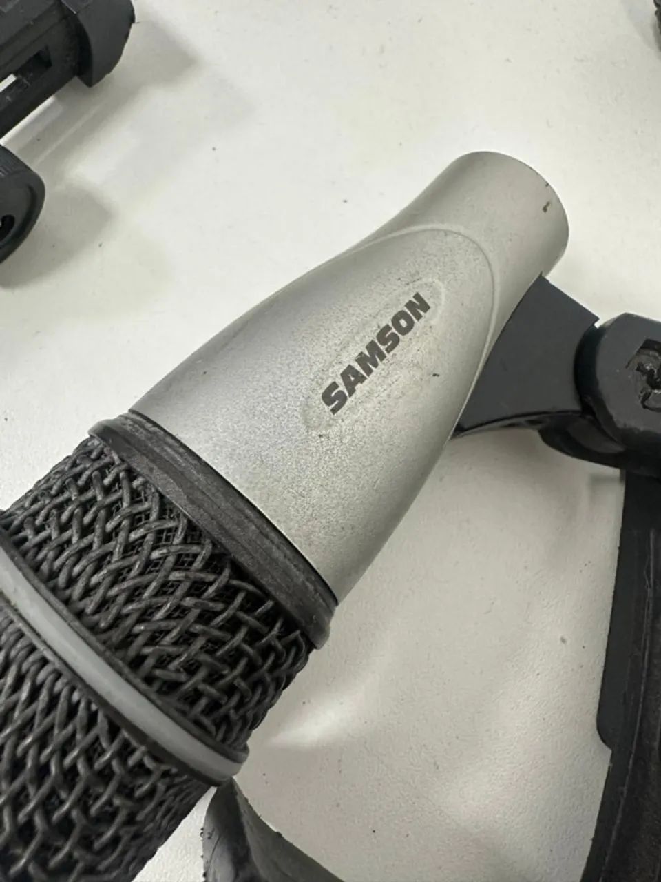 Microfones Samson Q para tom e caixa  - valor unitario - bateria - Foto 3