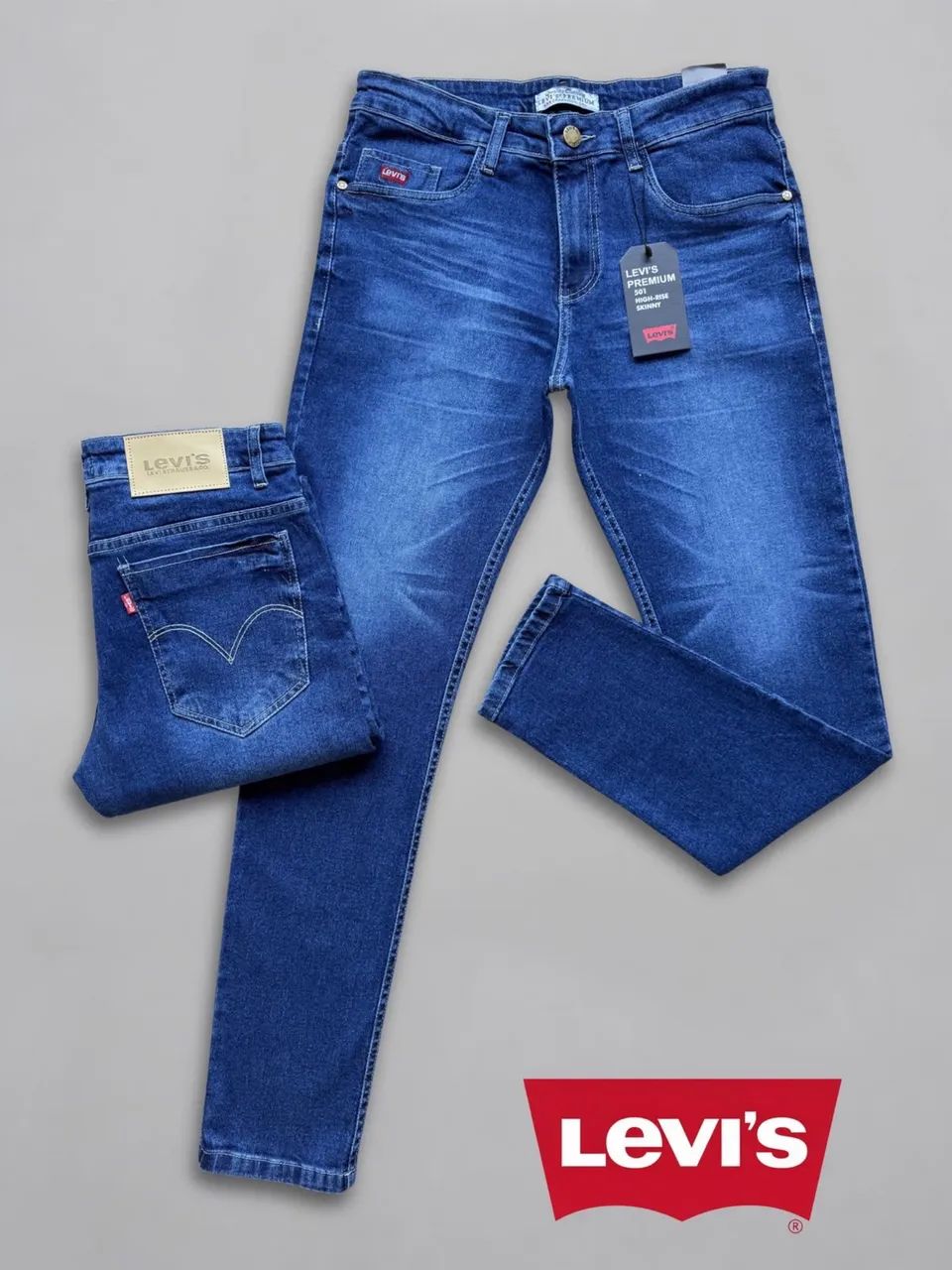 Calça jeans masculina  - Foto 3