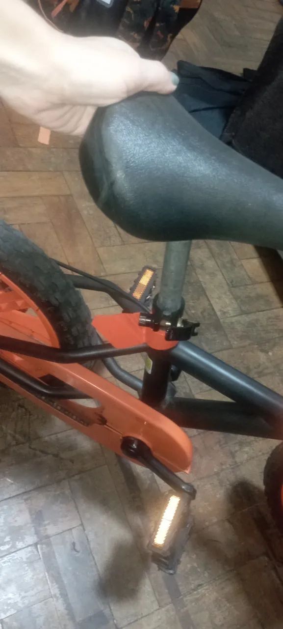 Bicicleta infantil Nathor aro 14 usada  - Foto 2