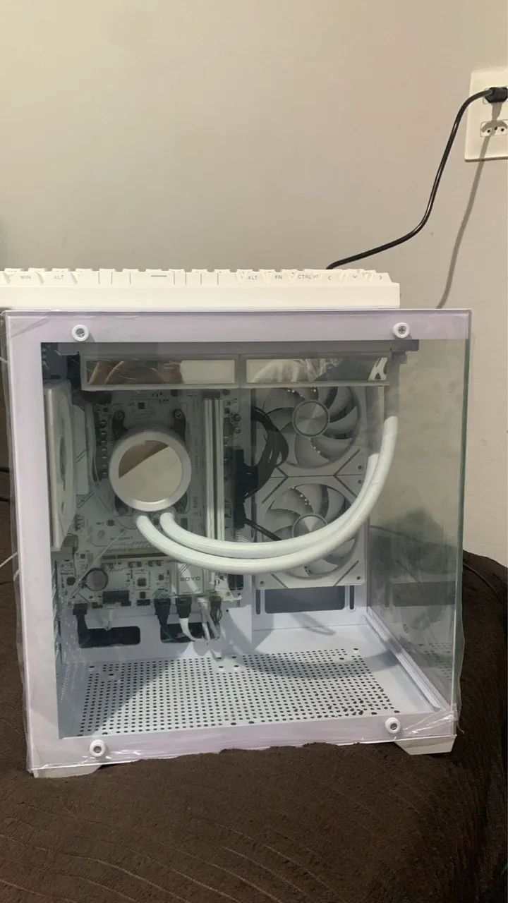 Vendo ou troco pc gamer full white  - Foto 2