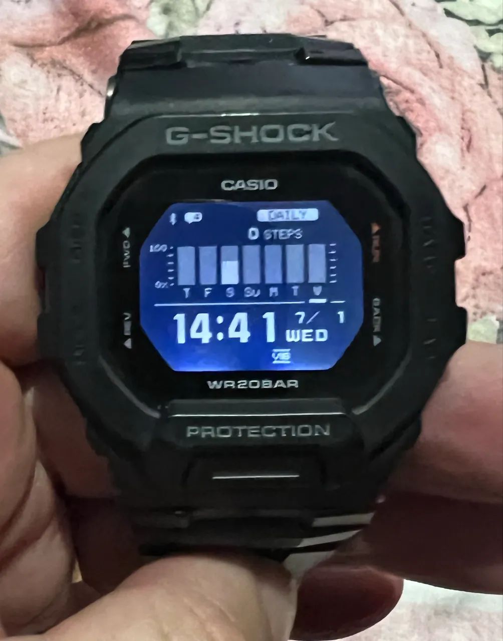 relógio casio g-shock gbd-200 preto