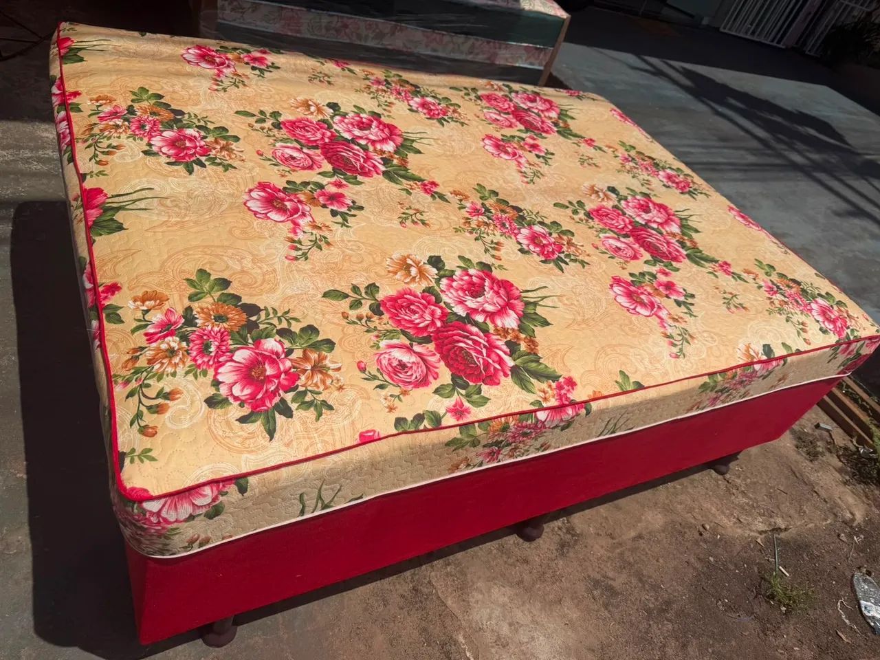 Cama de casal molas ensacada nova - Foto 2