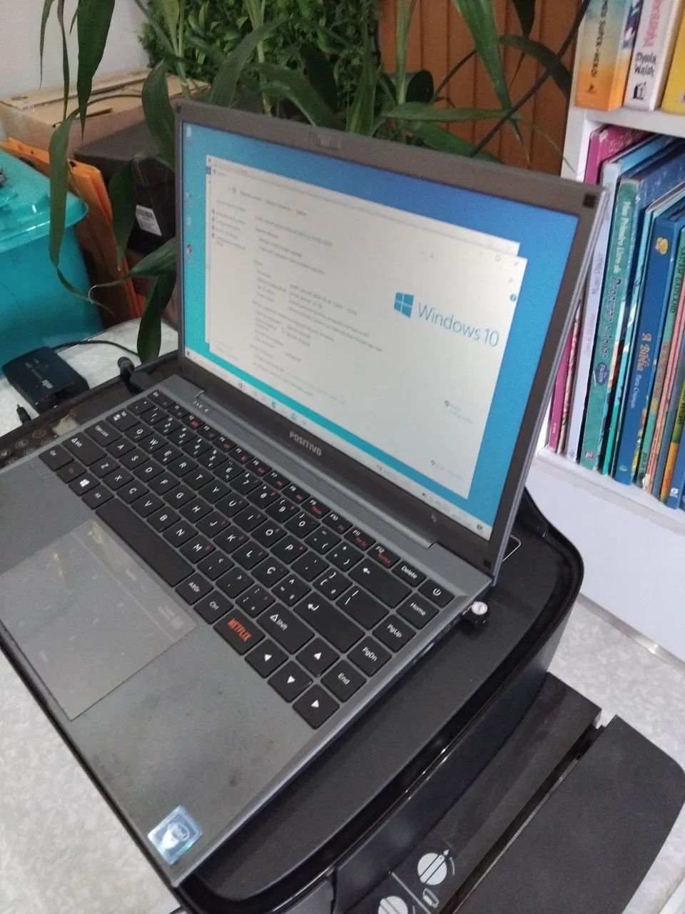 Notebook Positivo N4000 Celeron 4GB hd500gb win10 - Foto 2