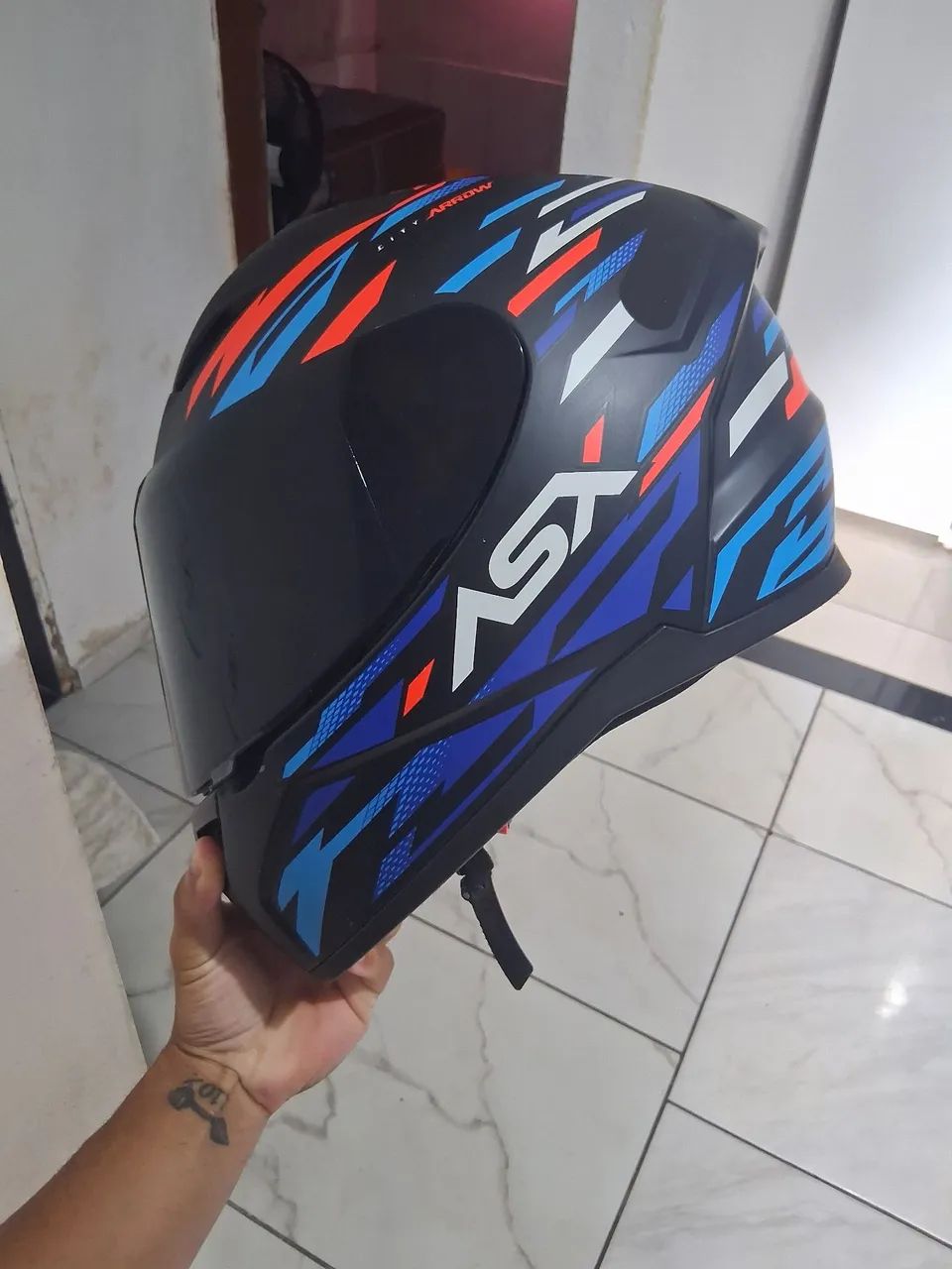 Capacete asx  - Foto 4