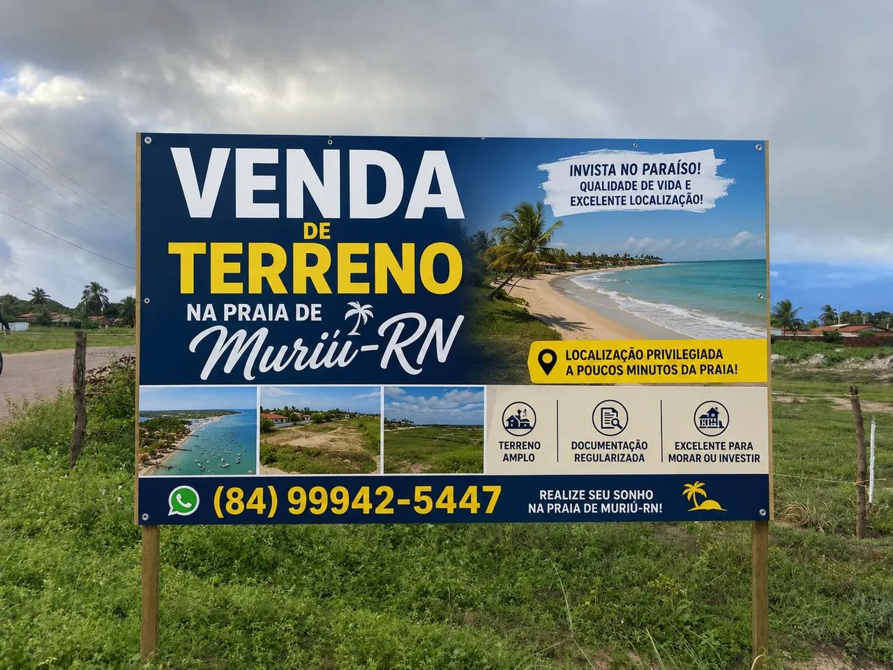 Vendo Lotes na Praia de Muriu-RN  